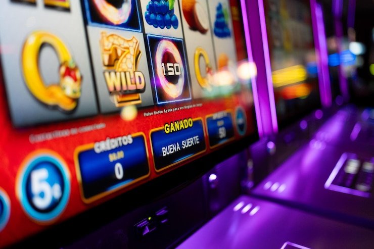 Membaca syarat bonus melalui ponsel